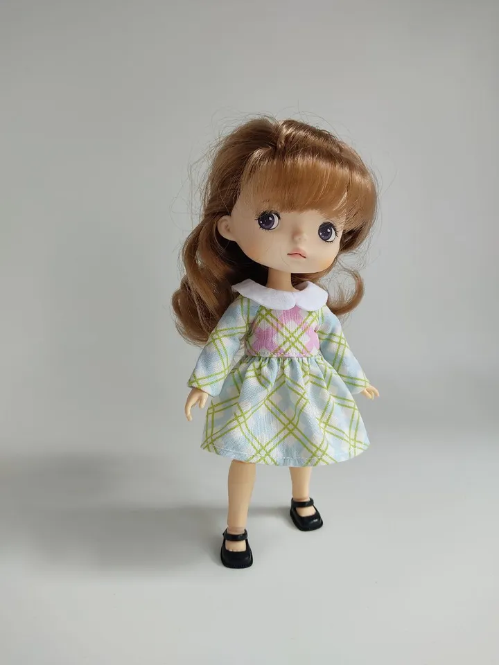 PDF sewing pattern for Xiaomi Monst dolls.