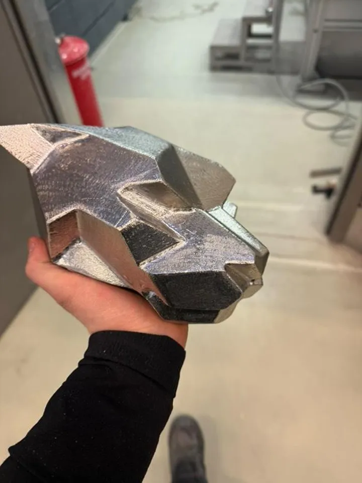 Welding Project Plans Drawings Panther Head (DXF, PDF)