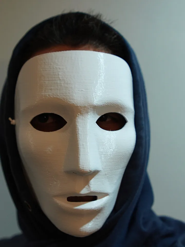 Joey Jordison Slipknot Blank Mask White Caesar 1983 1986 Joey Jordison Slipknot Blank mask