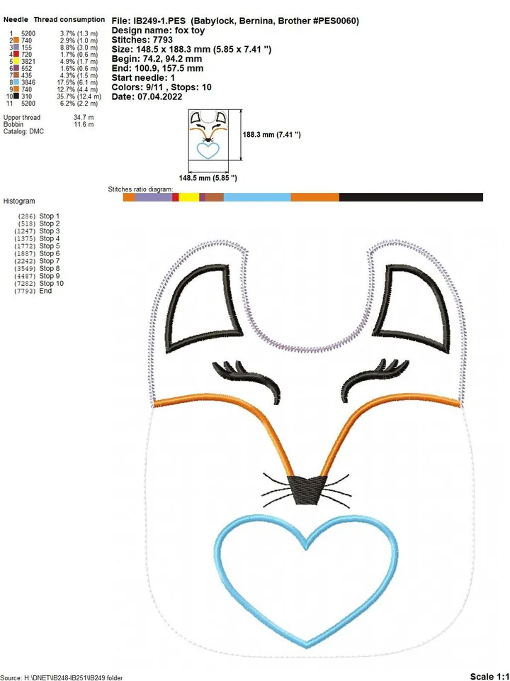 Fox set Baby Comforter Toy Baby bib Baby’s dummy clipMachine Embroidery Designs in the hoop project digital embroidery pattern Machine