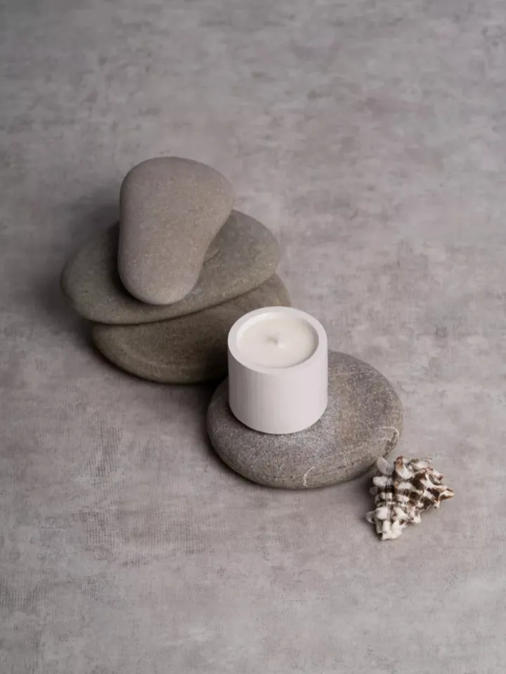 coconut scented candle