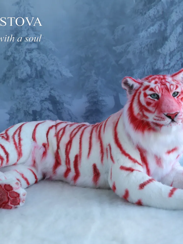 Tiger Mars realistic toy