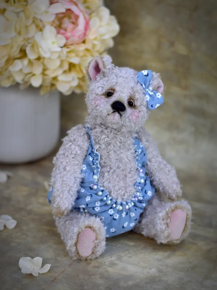 Teddy bear Lenusya, a soft toy
