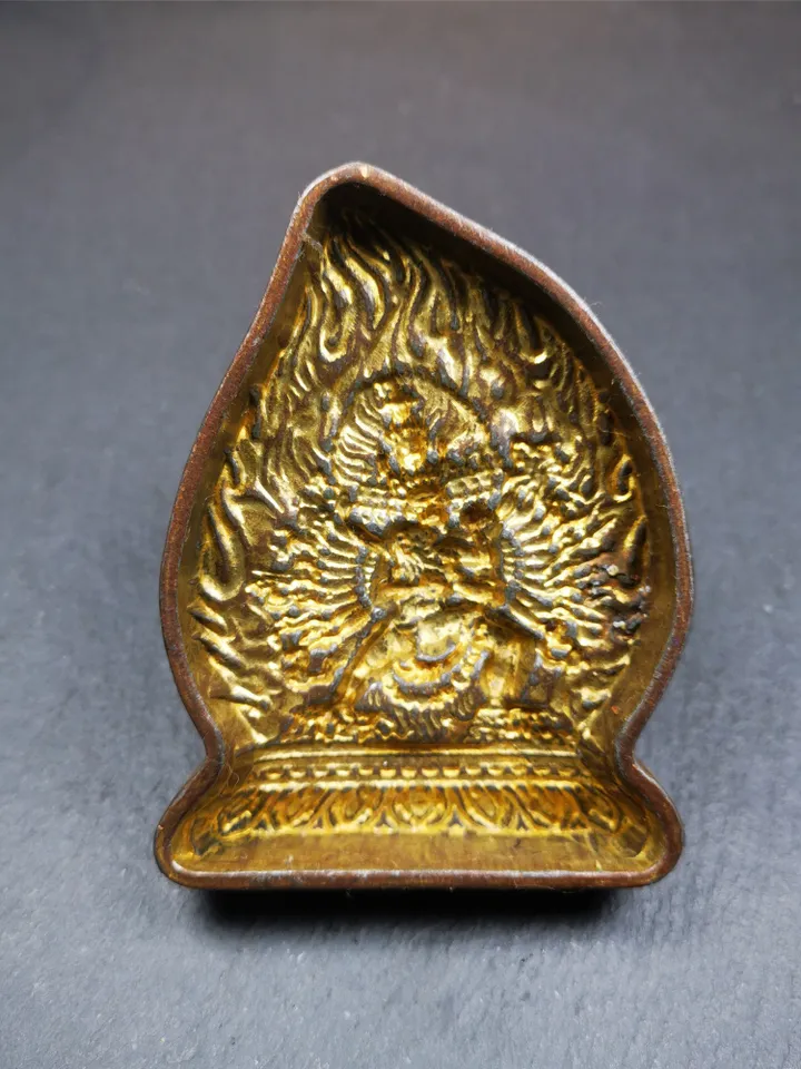 Gandhanra Tibetan Buddha Statue Mold,Kalacakra Tsa Tsa,Copper Mould For Making Clay Buddha Statue,Tsha Tsha