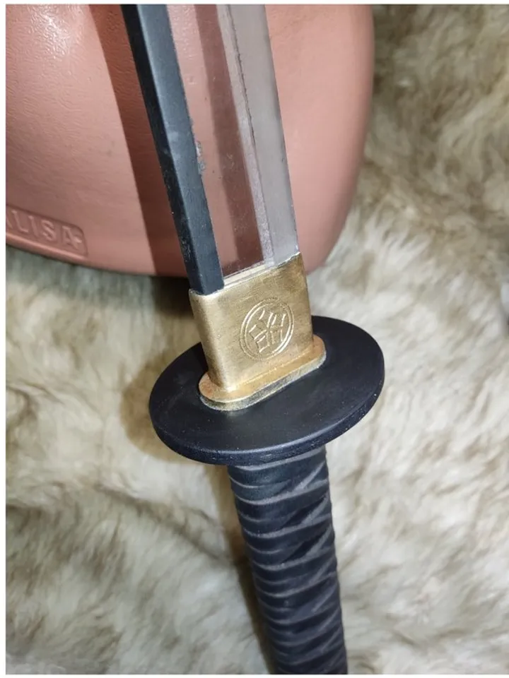 Cosplay katana - with LED - sword with scabbard - cosplay weapon - moulage - wfb