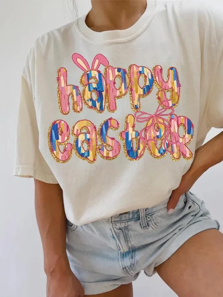 Coquette Easter Bunny Bow PNG, Brushstroke Happy Easter png, PNG, Easter Heart png, Girls Easter Png, Bunny Ears, Bunny Bow Png Sublimation
