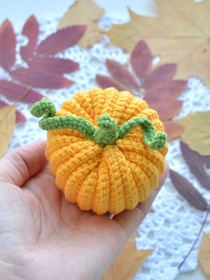 Pumpkin crochet pattern, Halloween Crochet Pattern