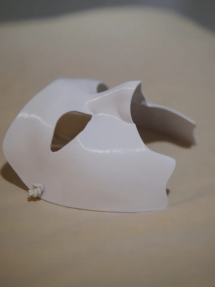 The Phantom of the Opera mask Bauta Venetian mask
