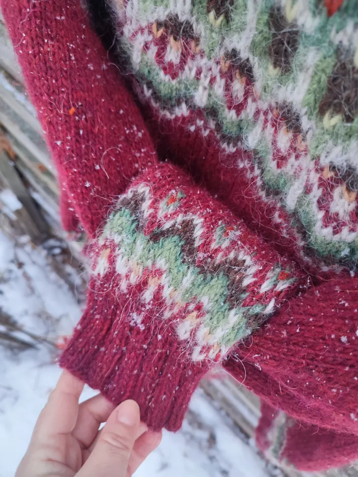 Lopapeysa "Christmas miracle"