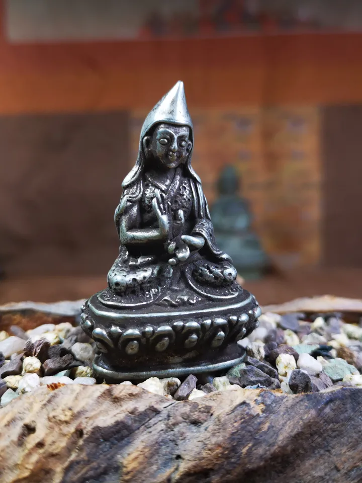 Gandhanra Tibetan Buddhist Statue Je Tsongkhapa