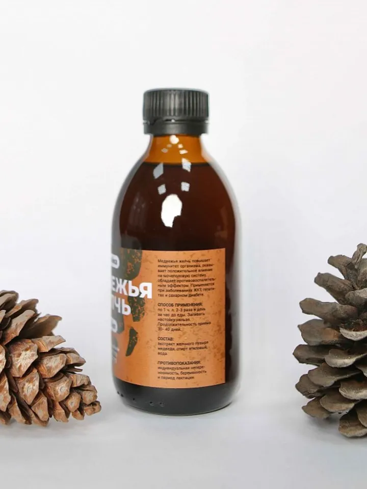 Bear bile tincture, 250 ml