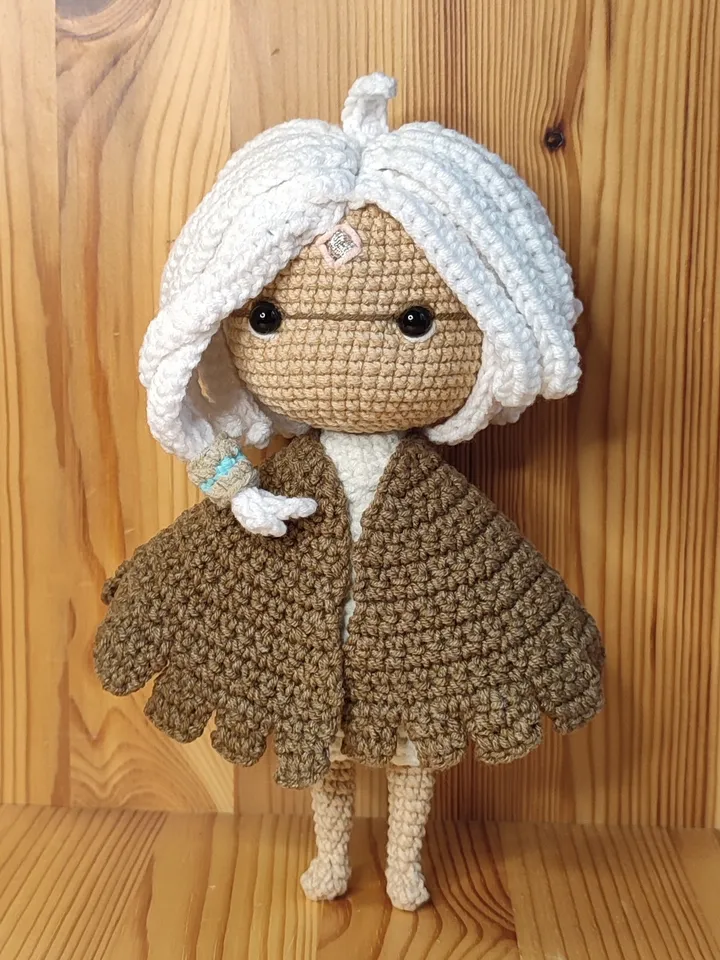 Crochet Pattern Skykid Chibi Moth Doll Sky Children of the light