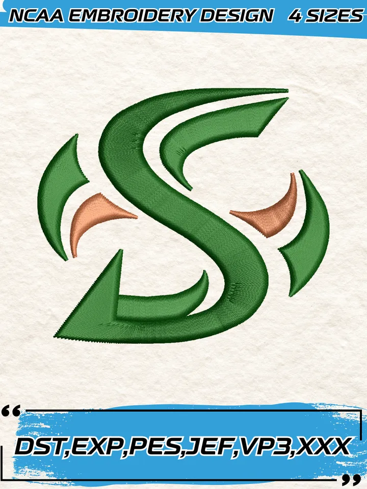 Sacramento State Hornets Logos Embroidery Designs,NCAA Logo Embroidery Design,Machine Embroidery Design File,4 Sizes, Digital Download