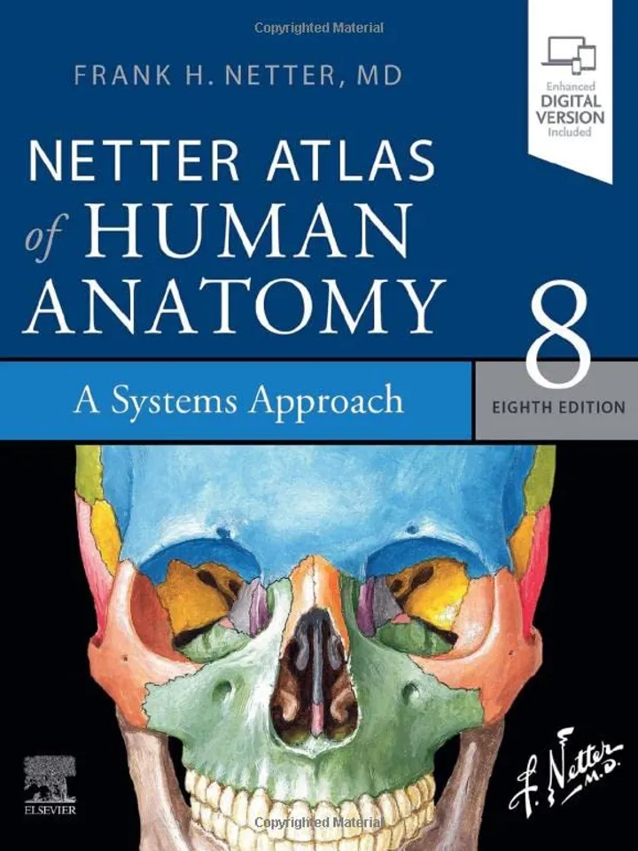Netter Atlas of Human Anatomy A Systems Approach eBook (Netter Basic Science) 8th Edition by Frank H. Nette