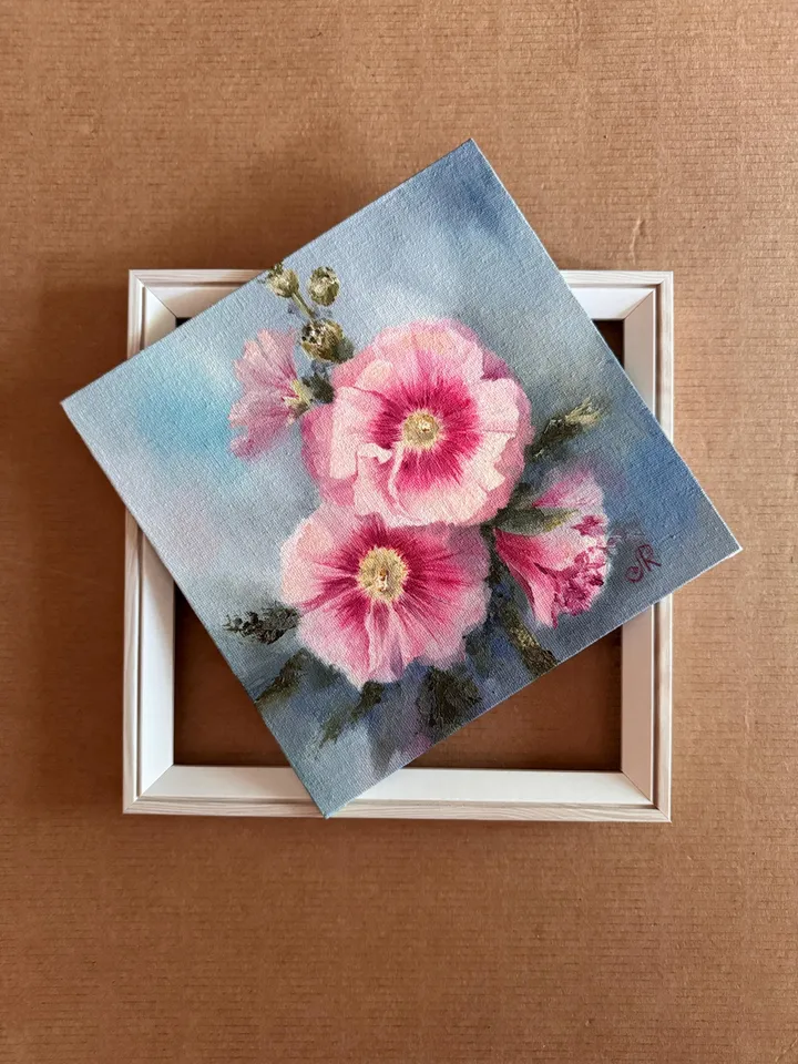Flowers Original Painting Floral Oil Wall Art