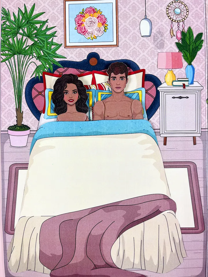 Printable Paper Doll House