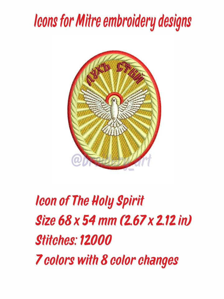 Icons for Mitre embroidery designs