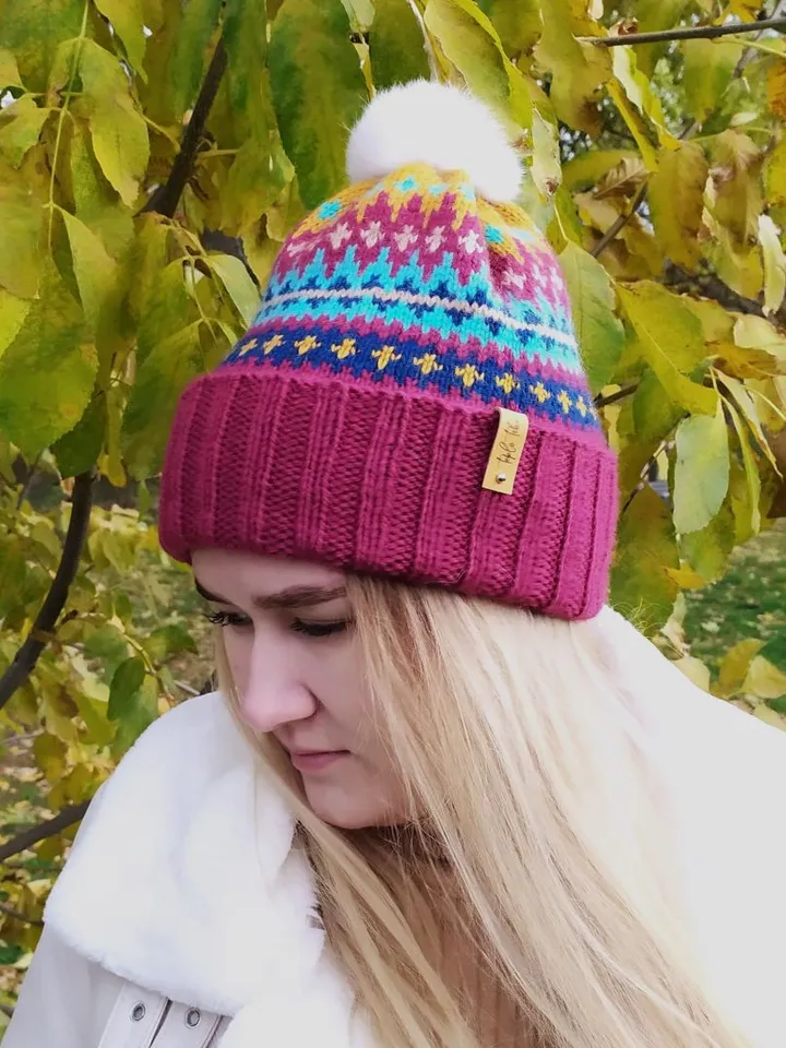 Bright womens hat