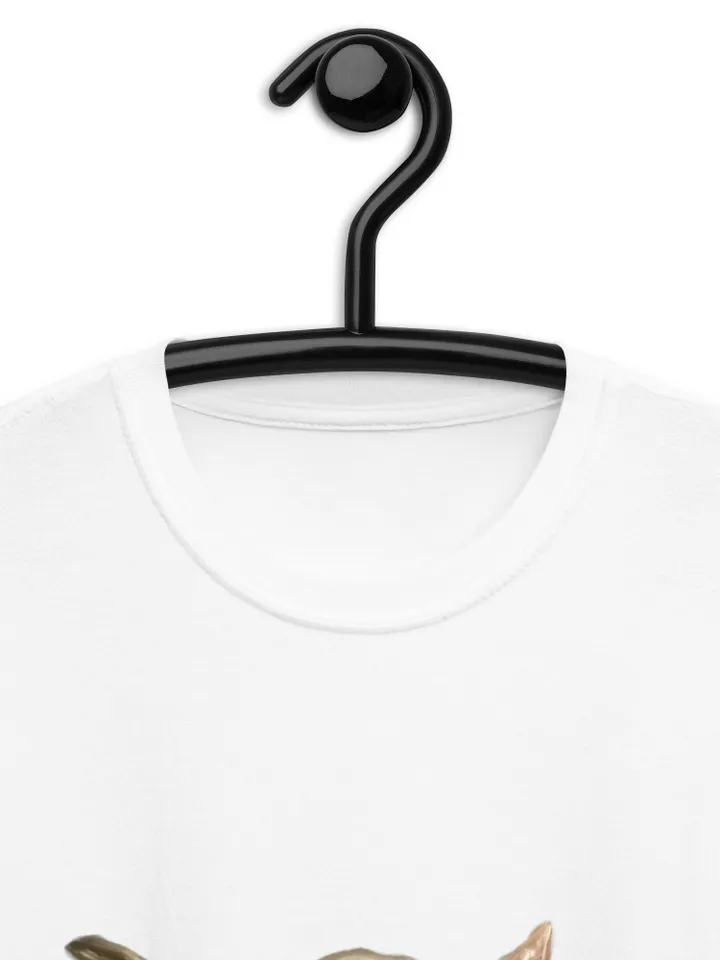Cow in love Short-Sleeve Unisex T-Shirt with my original pastel painting