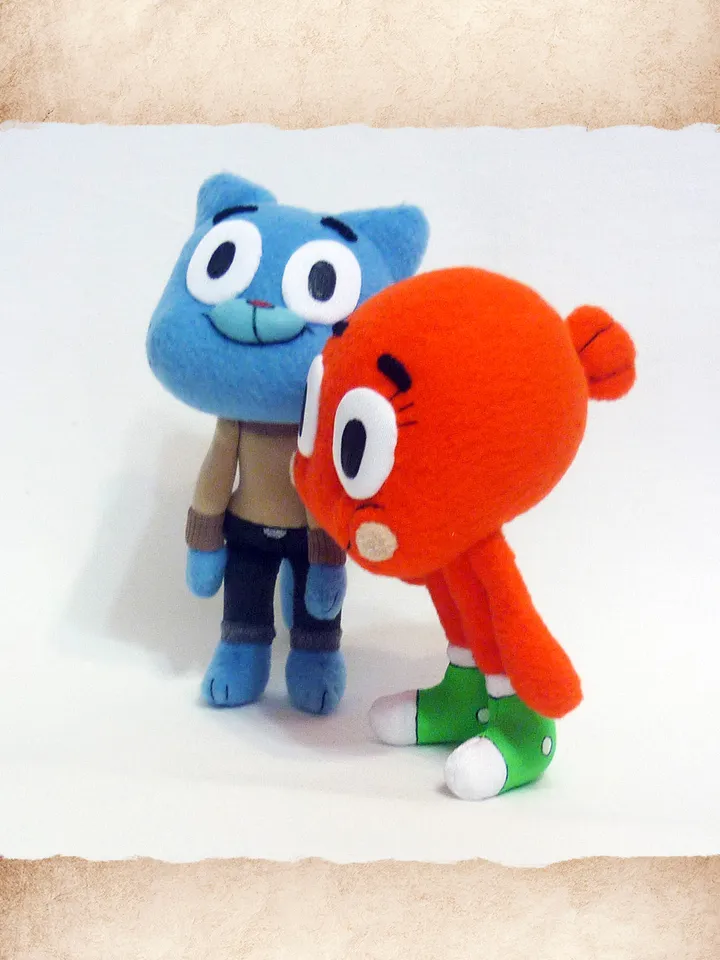 Gumball & Darwin plush dolls