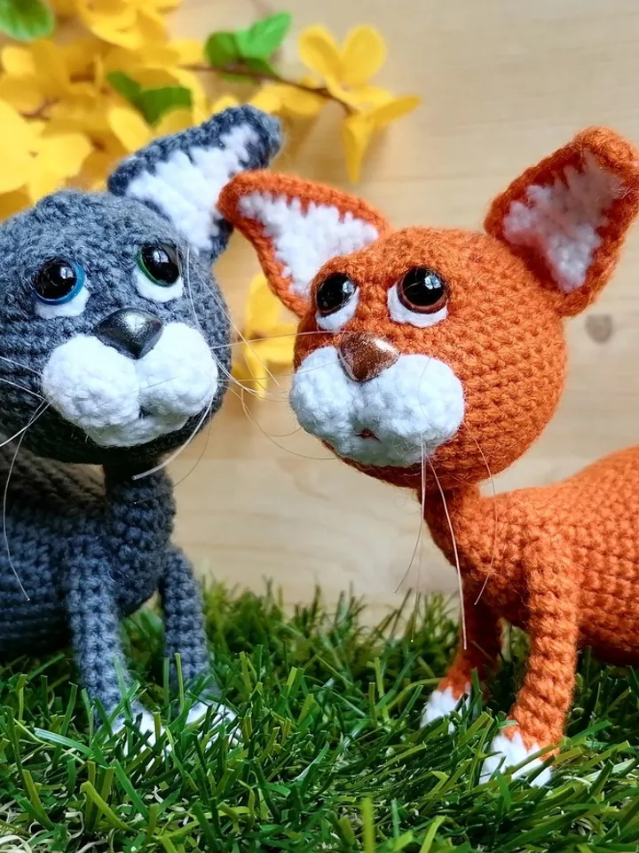Crochet pattern Kitten (cat) - digital pattern PDF
