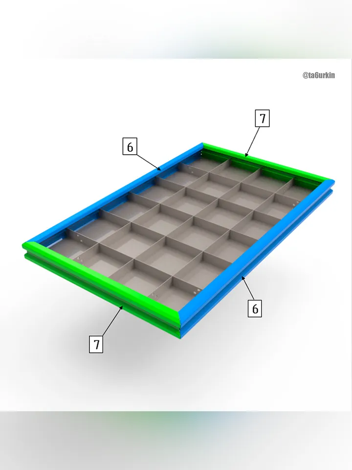 Welding Project Plans Drawings Classic Table (DXF, PDF)