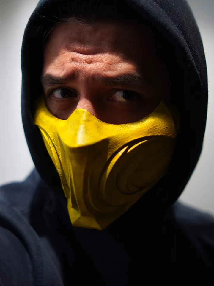 Mortal Kombat 11 Scorpion Mask Mortal Kombat 11 Scorpion mask