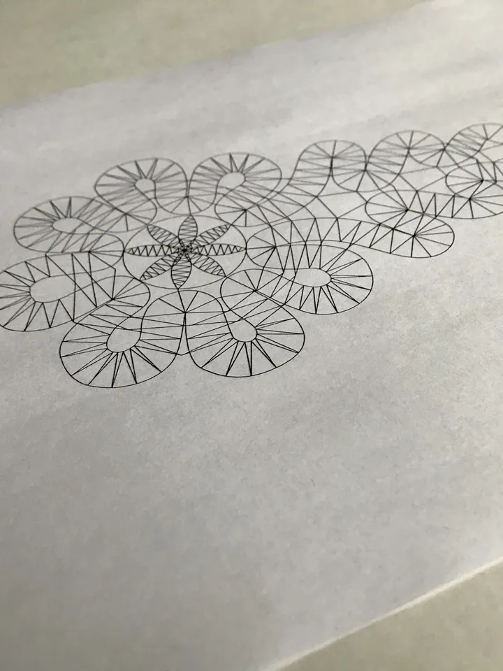 Bobbin lace Tie Pattern Lace accessory PDF pattern