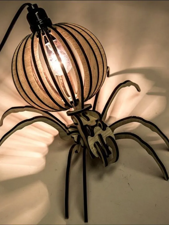 Digital Template Cnc Router Files Lamp Cnc for Wood Laser Cut Pattern