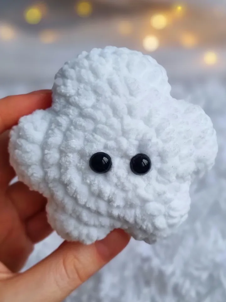 Crochet cloud pattern. Amigurumi cloud pattern. Crochet sky pattern. Easy crochet pattern