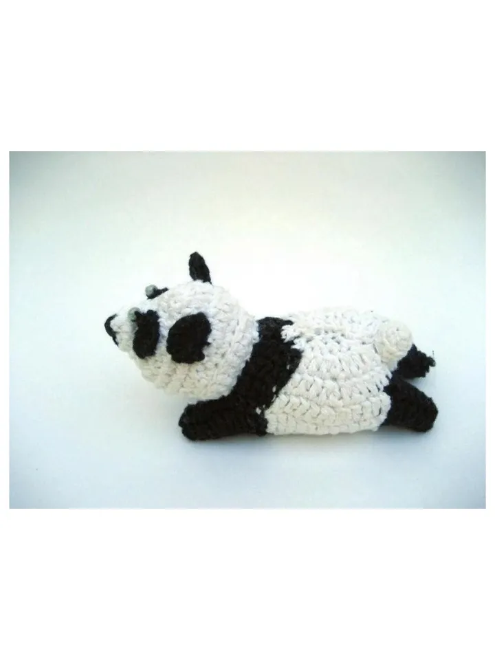 Souvenir toy Panda, amigurumi panda, handmade, panda a pendant on a bag, panda a suspension on the car mirror, kids toy