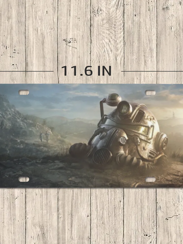 Fallout License Plate