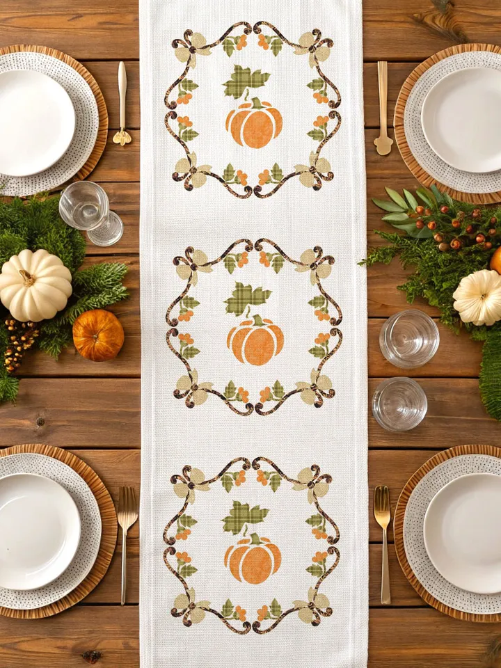 Block Pattern of applique "Autumn time" in PDF format.