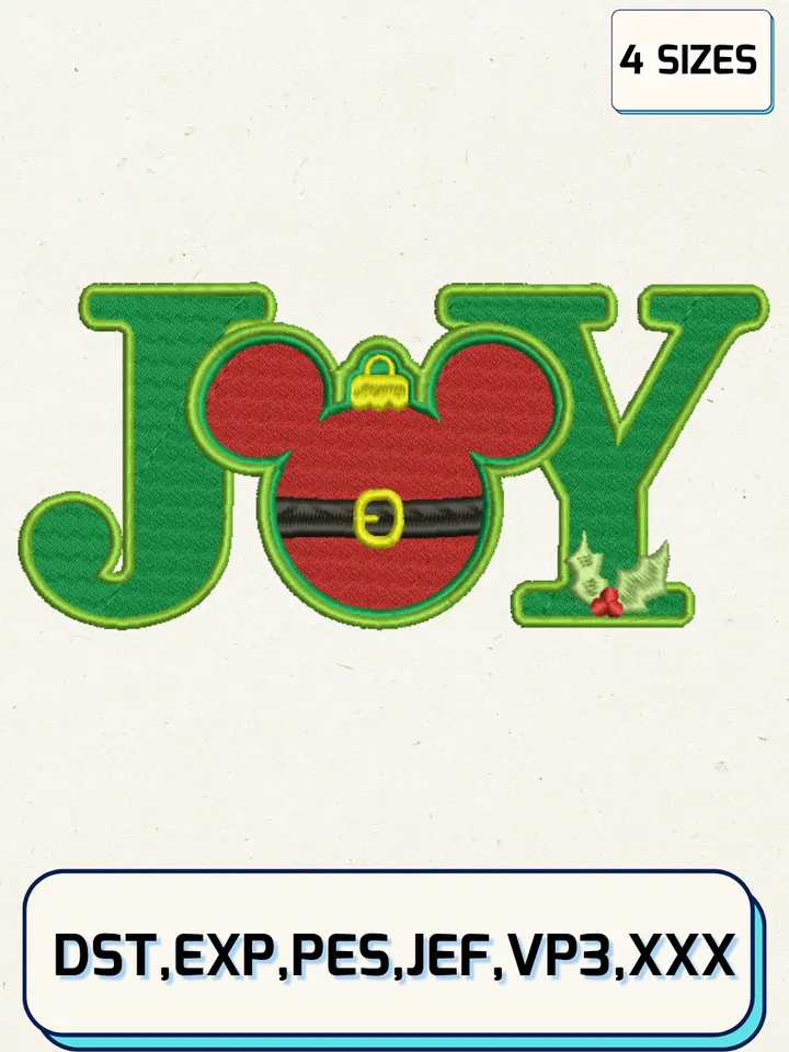Buddy Elf Joy Christmas Embroidery Design,Christmas Embroidery Designs,Machine Embroidery Files,Buddy Elf Embroidery Design,4 Sizes