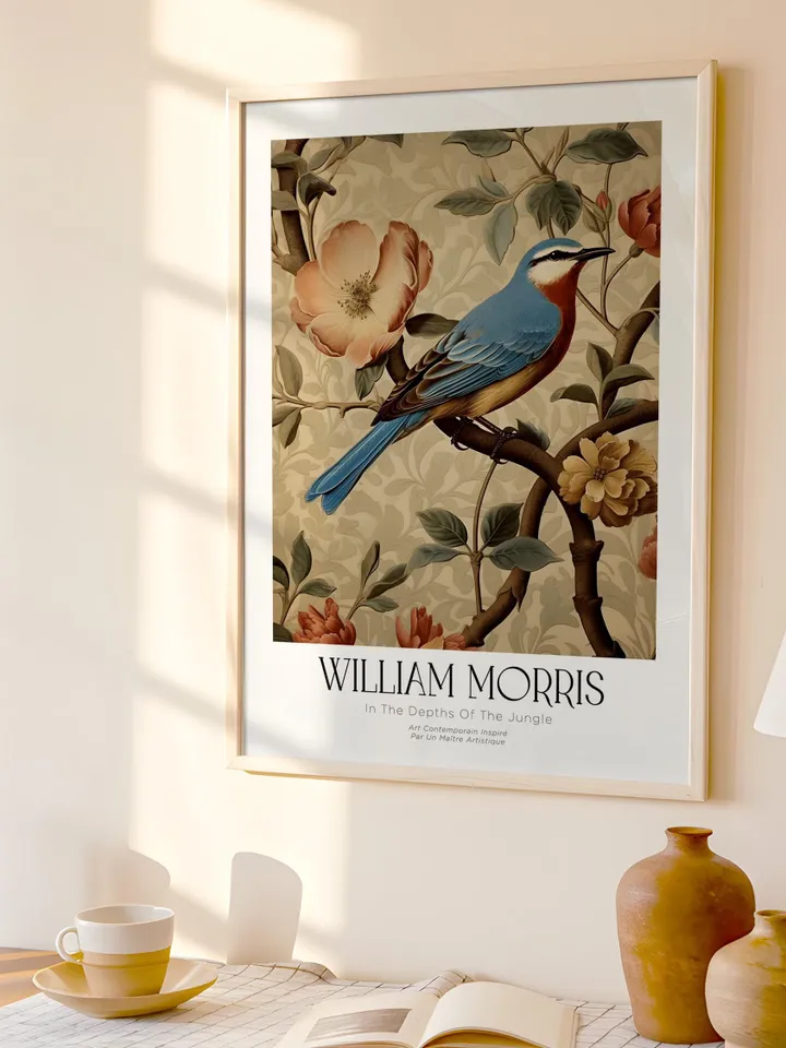 William Morris Wall Art, Vintage Botanical Print, Floral Poster Arts Decor, Digital Download, William Morris Print Digital Download AA3