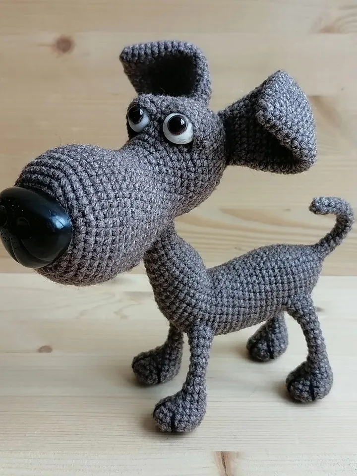 Crochet pattern Dog - digital pattern PDF