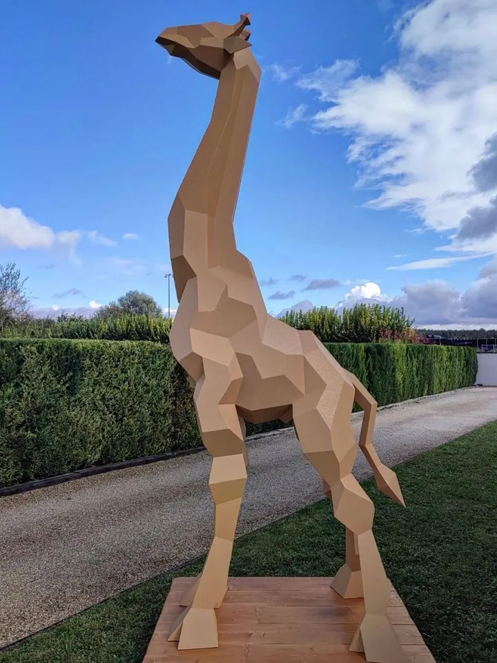 Welding Project Plans Drawings Giraffe (DXF, PDF)