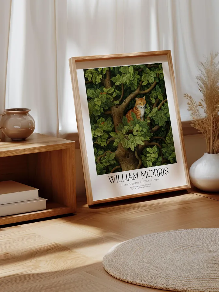 William Morris Wall Art, Vintage Botanical Print, Floral Poster Arts Decor, Digital Download, William Morris Print Digital Download AA2