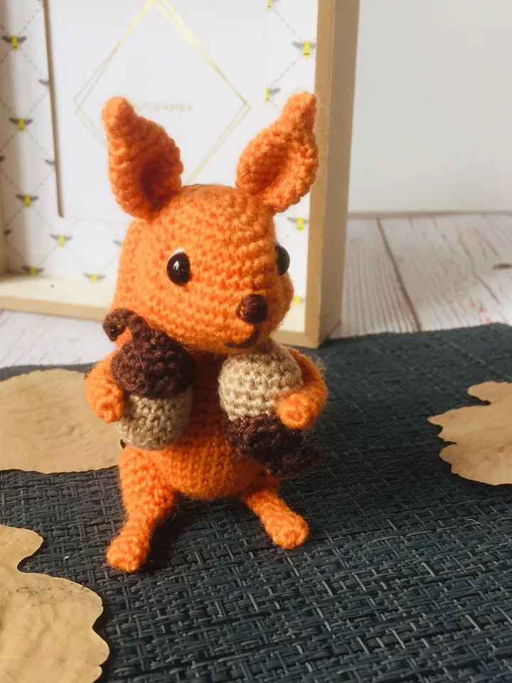 Crochet pattern Squirrel