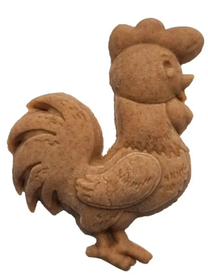 Cock Embossed cookie mold, cookie cutter, wooden mold, Wooden stamp stamp for gingerbread cookies springerle stamp