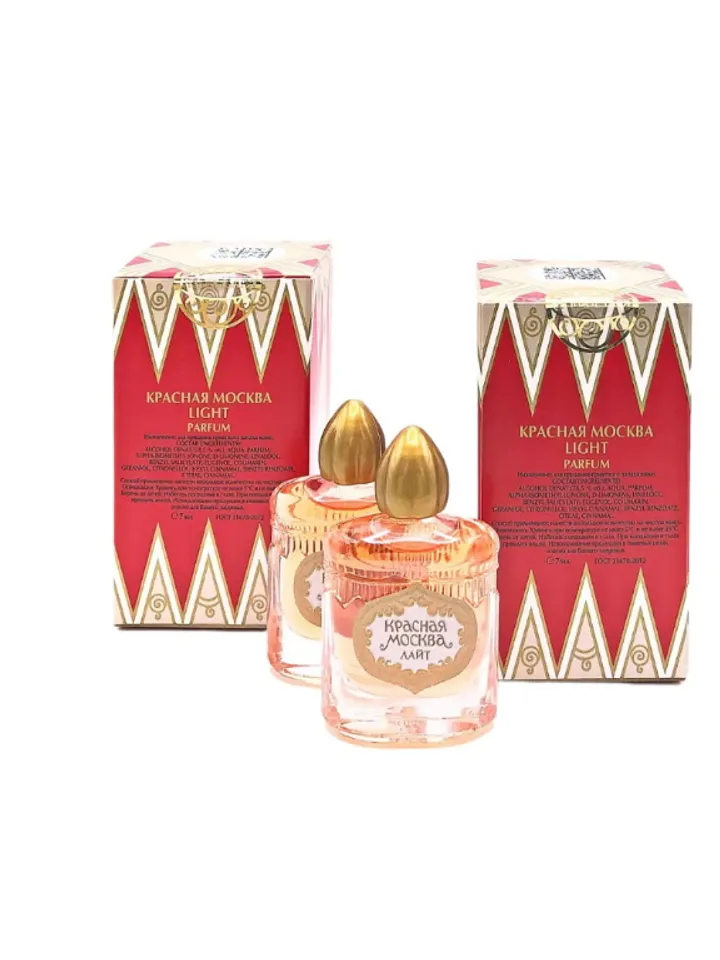 [2 PCs] Perfume Krasnaya Light Moskva Red Moscow/ Moscou Rouge, Novaya Zarya, 14ml