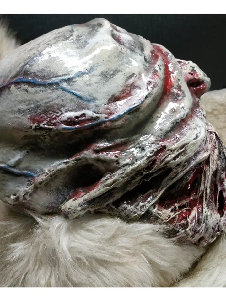 Resident Evil 3 - inspired - cosplay mask - Nemesis mask - Umbrella cosplay - zo