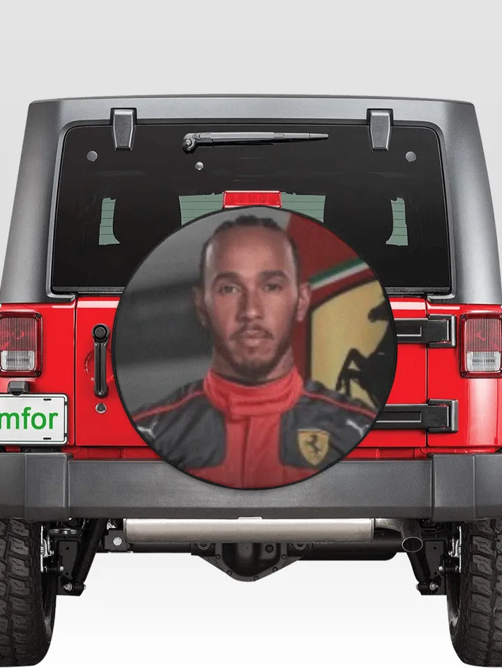 Lewis Hamilton Tire Cover