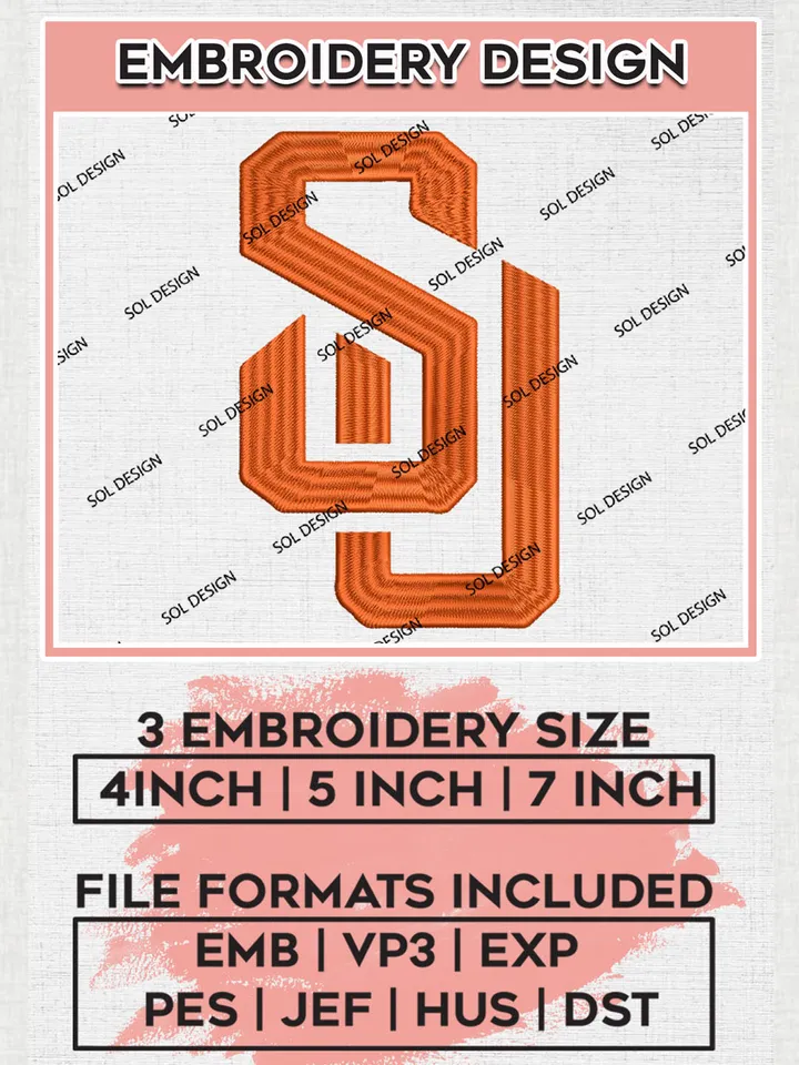 SU Syracuse NCAA Team Logo embroidery designs, NCAA Syracuse Orange Logo Machine embroidery designs, NCAA Team Logo embroidery designs, NCAA Game Day Machine embroidery designs, Digital Download