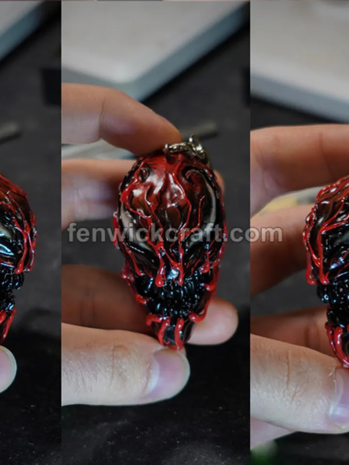 Red Carnage Venous - Keychain