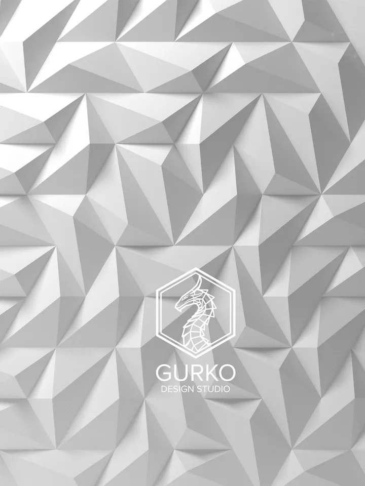 Parallelogram Tile Papercraft, Digital Template, PDF Download, Gurko, 3D Low Poly, Pepakura, DIY Origami Sculpture, Paper Decor