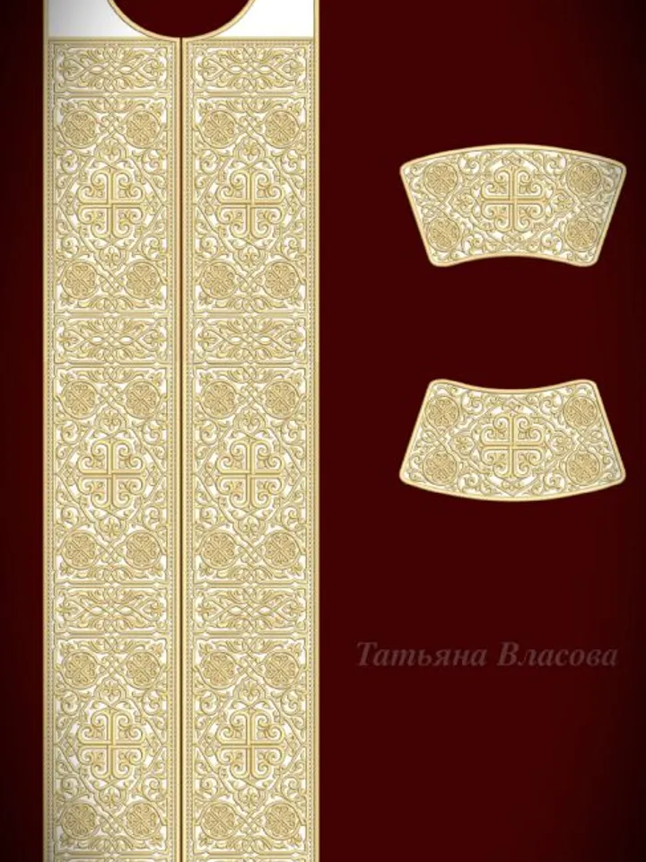 "Rozhdestvensky" for an industrial embroidery machine.