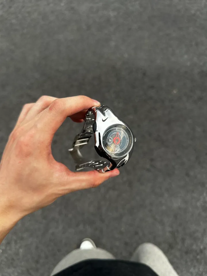Nike Triax is an iconic sports watch with a unique design and ergonomic shape for an active lifestyle