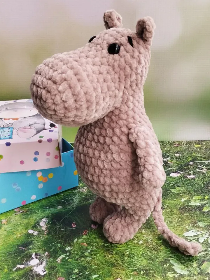 Crochet Moomin Troll Amigurumi Toy