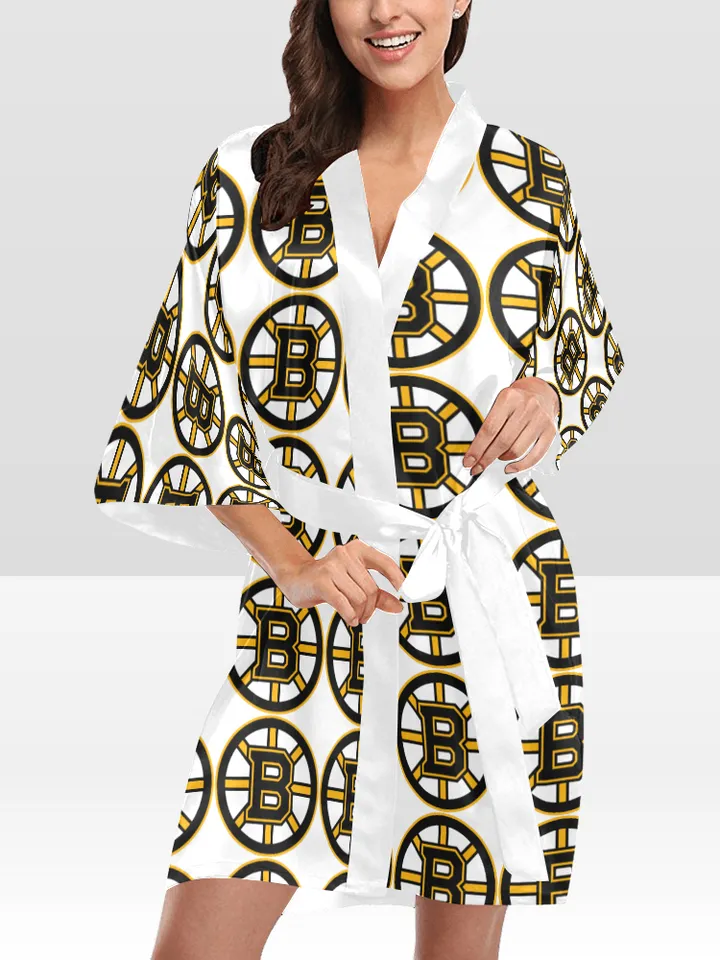 Boston Bruins Kimono Robe